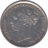 1883 THREEPENCE ( GVF ) - THREEPENCE - Cambridgeshire Coins