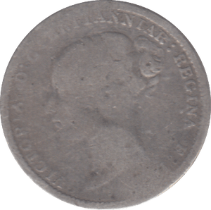1883 THREEPENCE ( NF ) - THREEPENCE - Cambridgeshire Coins