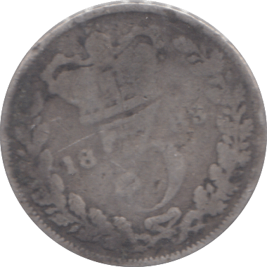 1883 THREEPENCE ( NF ) - THREEPENCE - Cambridgeshire Coins