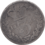 1883 THREEPENCE ( NF ) - THREEPENCE - Cambridgeshire Coins