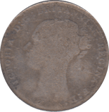 1883 THREEPENCE ( NF ) - THREEPENCE - Cambridgeshire Coins