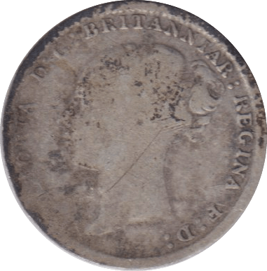 1883 THREEPENCE ( NF ) - WORLD COINS - Cambridgeshire Coins