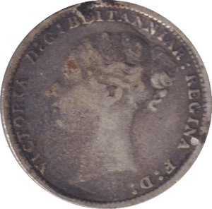 1883 THREEPENCE ( VF ) - Three Half Pence - Cambridgeshire Coins