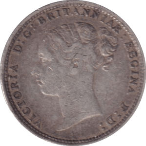1883 THREEPENCE ( VF ) - Threepence - Cambridgeshire Coins