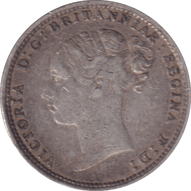 1883 THREEPENCE ( VF ) - Threepence - Cambridgeshire Coins