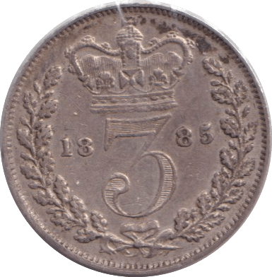 1883 THREEPENCE ( VF ) - WORLD COINS - Cambridgeshire Coins