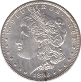 1883 USA SILVER MORGAN DOLLAR PHILADELPHIA MINT - SILVER WORLD COINS - Cambridgeshire Coins