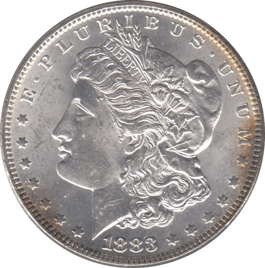 1883 USA SILVER MORGAN DOLLAR PHILADELPHIA - SILVER WORLD COINS - Cambridgeshire Coins