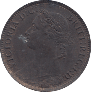 1884 FARTHING ( AUNC ) - FARTHING - Cambridgeshire Coins