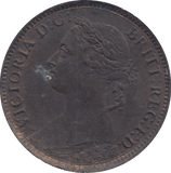 1884 FARTHING ( AUNC ) - FARTHING - Cambridgeshire Coins