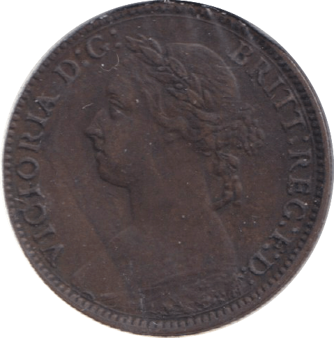 1884 FARTHING ( VF ) - WORLD COINS - Cambridgeshire Coins