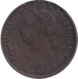 1884 FARTHING ( VF ) - WORLD COINS - Cambridgeshire Coins