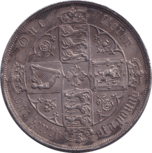1884 FLORIN ( EF ) - FLORIN - Cambridgeshire Coins