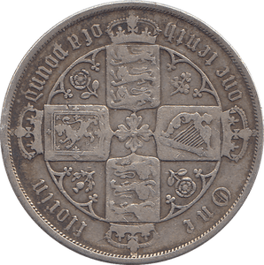 1884 FLORIN ( F ) - WORLD COINS - Cambridgeshire Coins