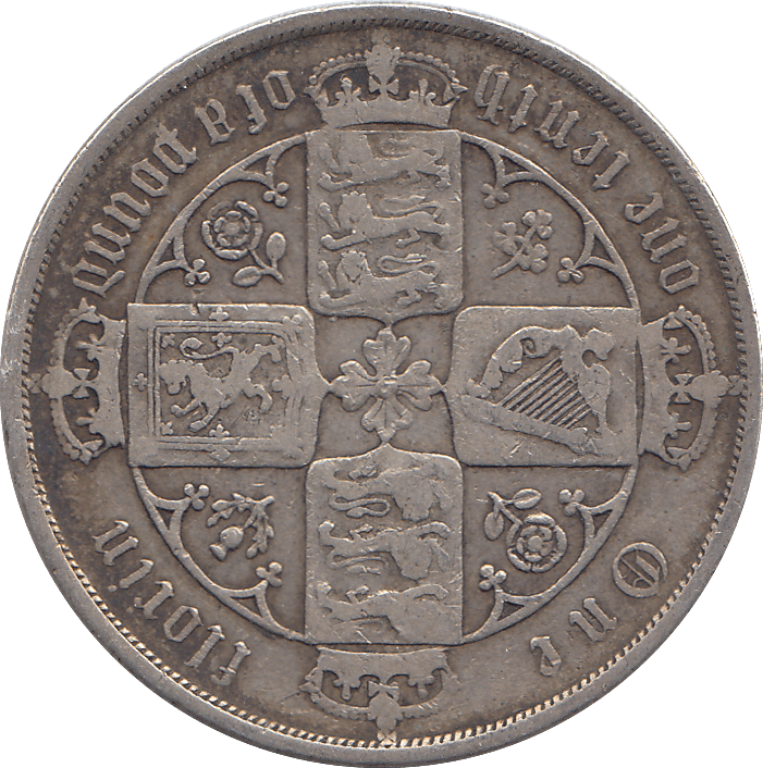 1884 FLORIN ( F ) - WORLD COINS - Cambridgeshire Coins