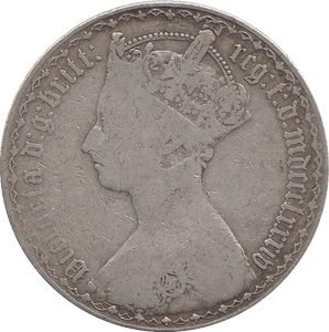 1884 FLORIN ( F ) - WORLD COINS - Cambridgeshire Coins
