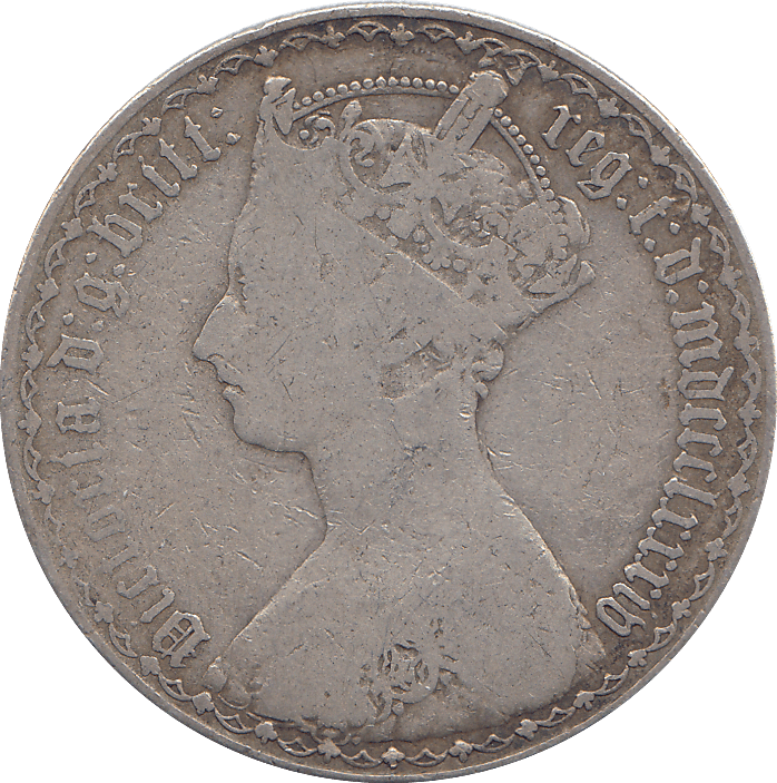1884 FLORIN ( F ) - WORLD COINS - Cambridgeshire Coins