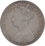 1884 FLORIN ( F ) - WORLD COINS - Cambridgeshire Coins