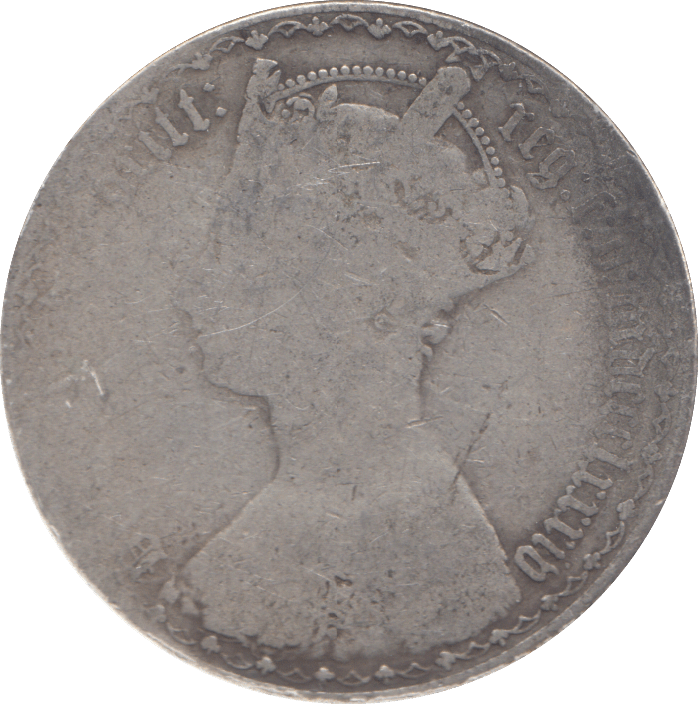 1884 FLORIN ( FINE ) - FLORIN - Cambridgeshire Coins