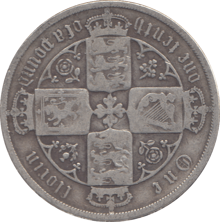 1884 FLORIN ( FINE ) - FLORIN - Cambridgeshire Coins