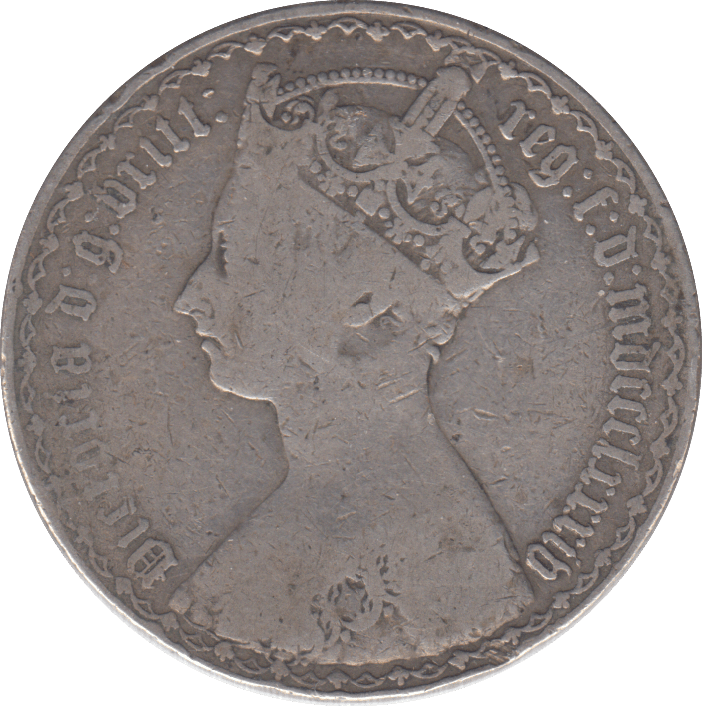 1884 FLORIN ( FINE ) - FLORIN - Cambridgeshire Coins