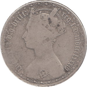 1884 FLORIN ( FINE ) - FLORIN - Cambridgeshire Coins