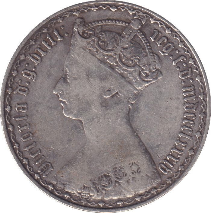 1884 FLORIN ( GF ) - FLORIN - Cambridgeshire Coins