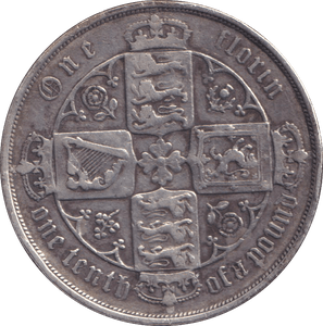 1884 FLORIN ( GF ) - FLORIN - Cambridgeshire Coins