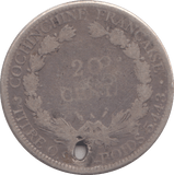 1884 FRANCE 20 CENTS - SILVER WORLD COINS - Cambridgeshire Coins