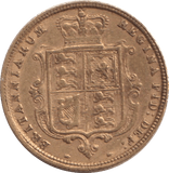1884 GOLD HALF SOVEREIGN ( EF ) - HALF SOVEREIGN - Cambridgeshire Coins