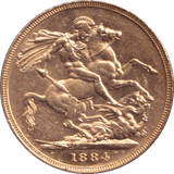 1884 GOLD SOVEREIGN ( AUNC ) MELBOURN MINT - SOVEREIGN - Cambridgeshire Coins