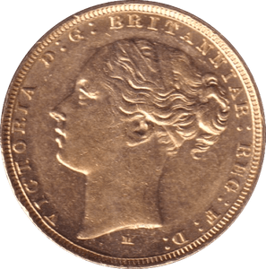 1884 GOLD SOVEREIGN ( AUNC ) MELBOURN MINT - SOVEREIGN - Cambridgeshire Coins