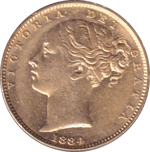 1884 GOLD SOVEREIGN ( AUNC ) MELBOURNE MINT - SOVEREIGN - Cambridgeshire Coins