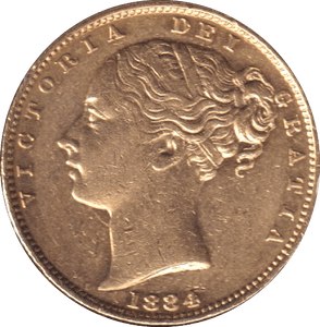 1884 GOLD SOVEREIGN ( AUNC ) MELBOURNE MINT - SOVEREIGN - Cambridgeshire Coins