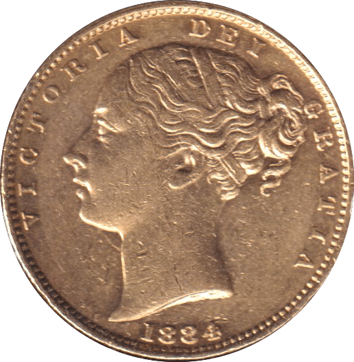 1884 GOLD SOVEREIGN ( AUNC ) MELBOURNE MINT - SOVEREIGN - Cambridgeshire Coins