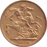 1884 GOLD SOVEREIGN ( EF ) MELBOURNE MINT - SOVEREIGN - Cambridgeshire Coins