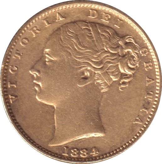 1884 GOLD SOVEREIGN ( EF ) - SOVEREIGN - Cambridgeshire Coins