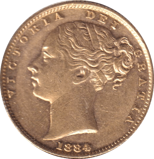 1884 GOLD SOVEREIGN ( EF ) SYDNEY MINT - SOVEREIGN - Cambridgeshire Coins