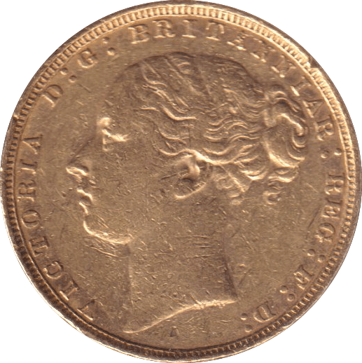 1884 GOLD SOVEREIGN ( GVF ) - SOVEREIGN - Cambridgeshire Coins