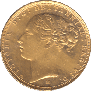 1884 GOLD SOVEREIGN MELBOURNE MINT ( AUNC ) - SOVEREIGN - Cambridgeshire Coins