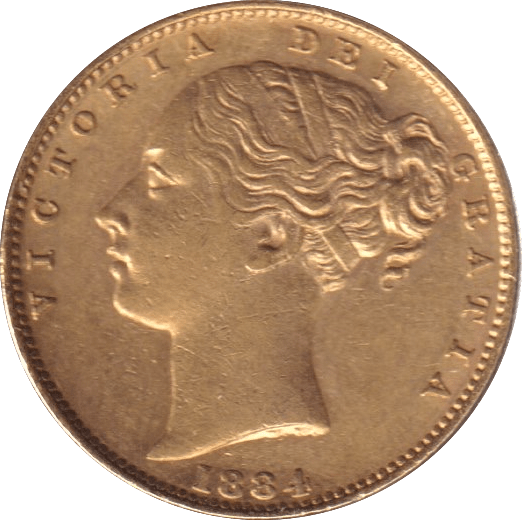 1884 GOLD SOVEREIGN ( UNC ) MELBOURNE MINT - SOVEREIGN - Cambridgeshire Coins