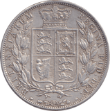 1884 HALFCROWN ( EF ) - HALFCROWN - Cambridgeshire Coins