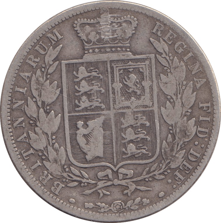 1884 HALFCROWN ( FAIR ) 1 - HALFCROWN - Cambridgeshire Coins