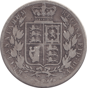 1884 HALFCROWN ( FAIR ) - HALFCROWN - Cambridgeshire Coins