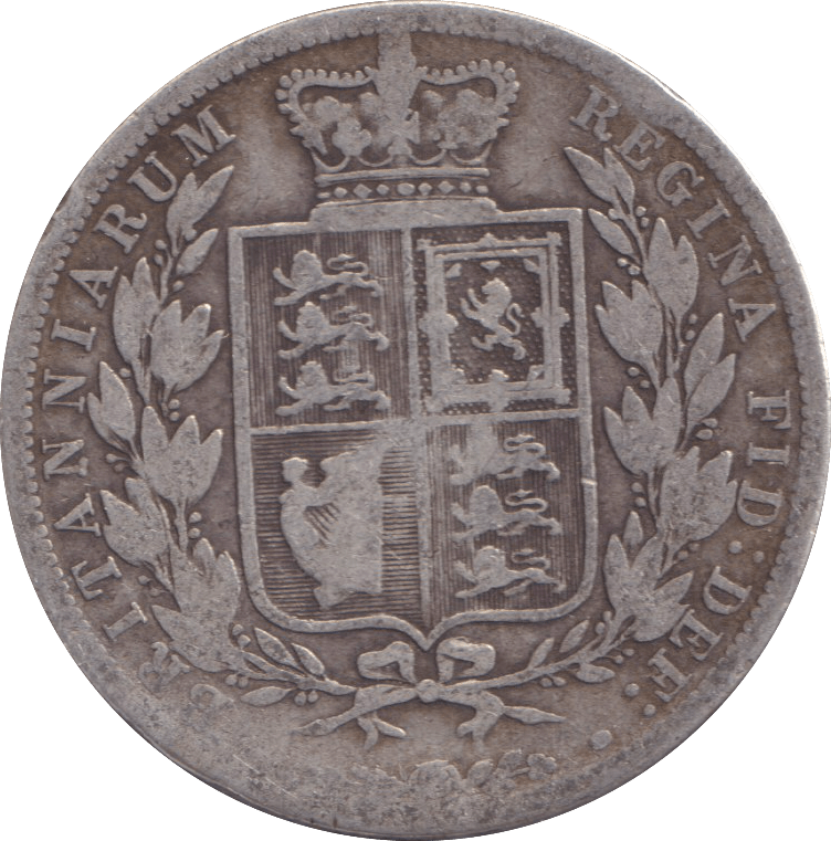 1884 HALFCROWN ( FAIR ) - HALFCROWN - Cambridgeshire Coins
