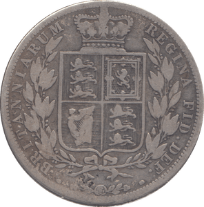 1884 HALFCROWN ( FINE ) - HALFCROWN - Cambridgeshire Coins