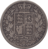 1884 HALFCROWN ( FINE ) - Halfcrown - Cambridgeshire Coins