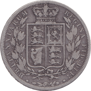 1884 HALFCROWN ( FINE ) - HALFCROWN - Cambridgeshire Coins