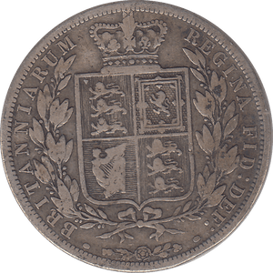 1884 HALFCROWN ( FINE ) - HALFCROWN - Cambridgeshire Coins