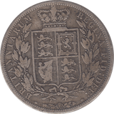1884 HALFCROWN ( FINE ) - HALFCROWN - Cambridgeshire Coins